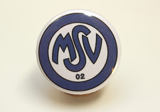 Button MSV alt Pin Anstecker Gr 37mm Fußball Ultra kein Trikot Duisburg