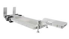 TIEFLADER SATTELAUFLIEGER MIT