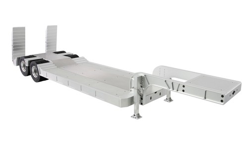 Tieflader sattelauflieger mit - tieflader,