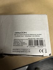 3 Stück deleyCON CAT6 Netzwerkdose RJ45
