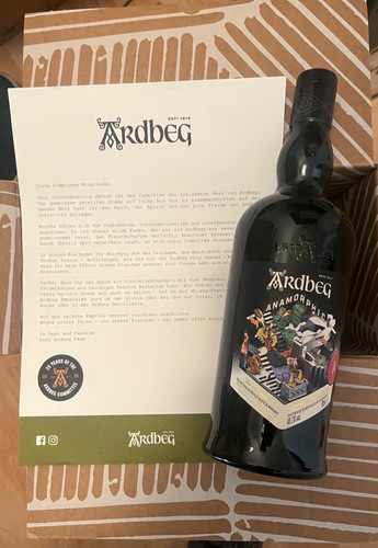 Ardbeg anamorphic islay whisky - ardbeg,