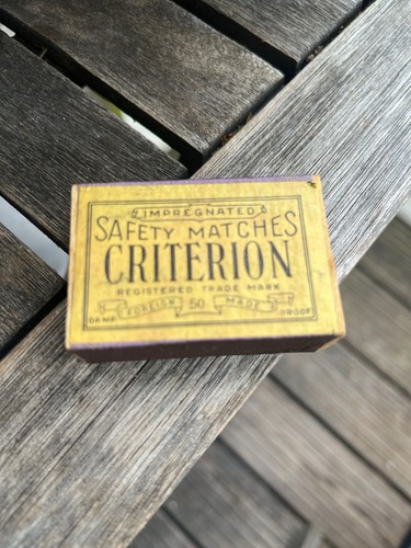 Vintage streichholzschachtel - vintage,