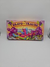 BRAVO-TRAUBE Vintage Retro Brettspiel PARKER 1992 vollständig inkl Knete