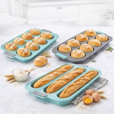 Silikon Backform Brötchen