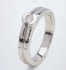 Schmuck Ring Weißgold 585 Brillant 0,10ct RW21 Ä122