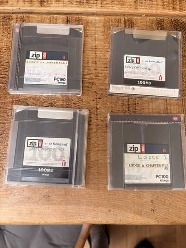 Iomega zip disk 100mb - iomega,