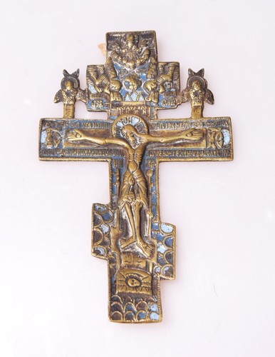 Antikes orthodoxes kreuz - antikes,