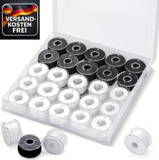 Nähgarn Set schwarz weiß 25