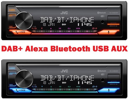 Jvc x482dbt autoradio - kd-x482dbt, dab+