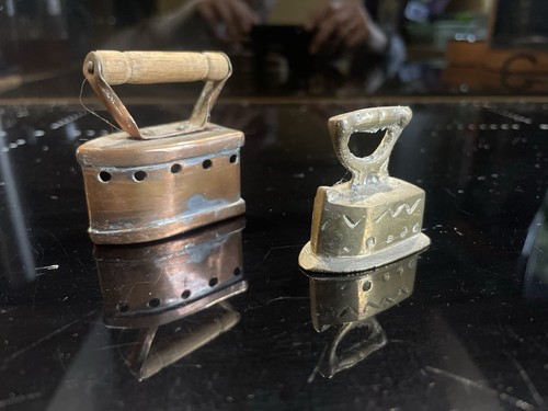 Messing und bronze bügeleisen - und,