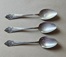 3 Teelöffel 800 Silber alte