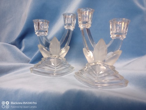 Ein paar art deco glas - ein,