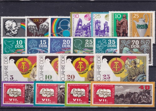 Ddr mnh sets - ddr,