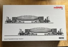 Märklin 48292 - Set mit 2 Torpedopfannenwagen / Epoche V *NEU*