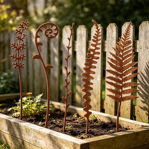Stück gartenstecker aus - gartenstecker,
