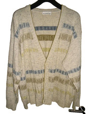 BREIDHOF Retro Cardigan / Strickjacke Gr.XL 56-58 Cosby Stil