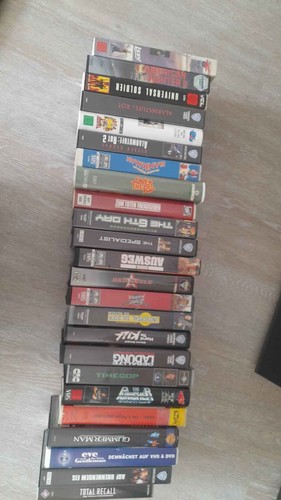 Vhs kassetten sammlung - kassetten,
