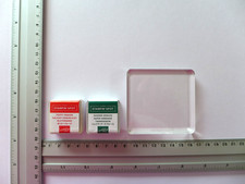 2x Stampin Spot Blutorange/Tannengrün - 1x Acrylblock von Stampin Up