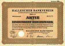 Hallescher Bankverein 1938