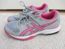 Asics GEL-ROCKET 8 Damen Hallenschuhe Volleyballschuhe B756Y grau pink Gr. 39,5