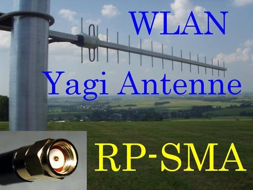 Wlan antenne richtantenne yagi - wlan,