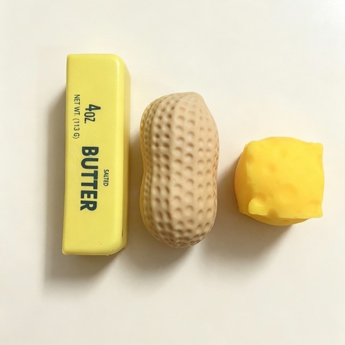 Squishy 3in1 set - squishy, butter