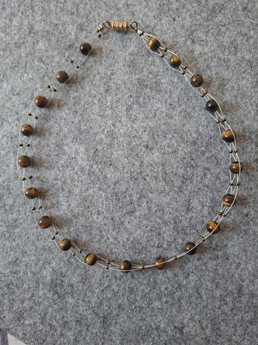 Kette tigerauge cm - kette,