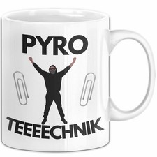 Pyrotechnik Tasse Geschenk