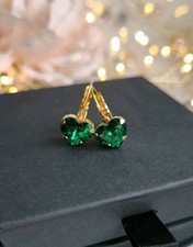 Ohrringe mit Swarovski Herz