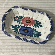 Handbemalter Deko Fayence