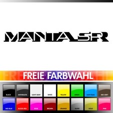 Opel Manta SR logo emblem