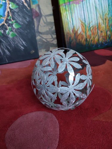 Dekokugel metall silber - dekokugel,