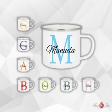 Personalisierte emaille tasse - personalisierte,