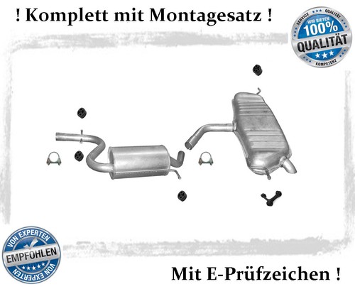 Auspuffanlage für golf 5 - golf,