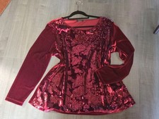 Pailletten Pullover 52