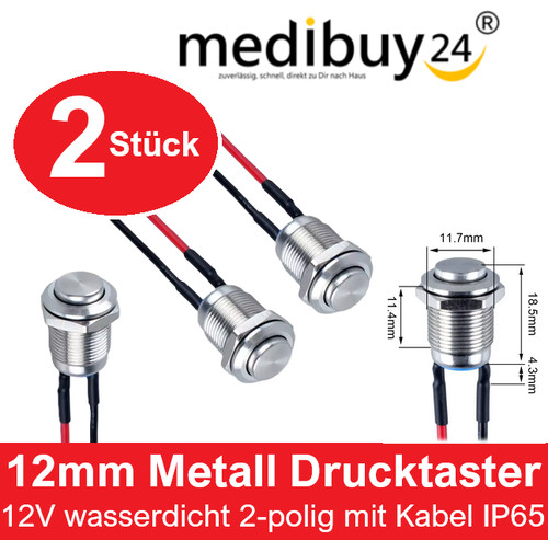 Drucktastenschalter 12v - drucktastenschalter,