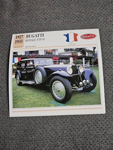Bugatti royale typ - typ,