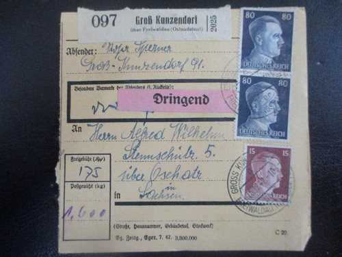 2935 paketkarte aus groß - #2935,