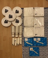 Party Einmalgeschirr für 200 Leute Becher Holzbesteck Servietten , Polterabend