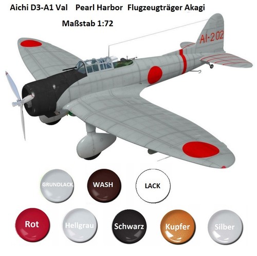 Aichi val pearl harbor - d3-a1,