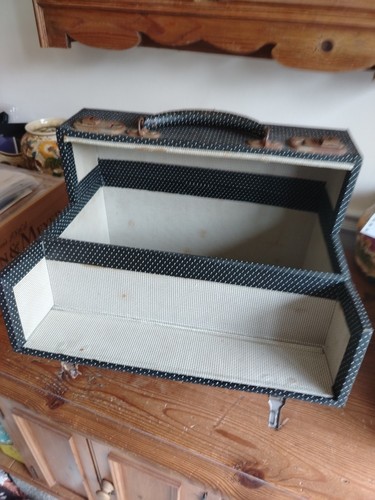 Vintage record case double - vintage,