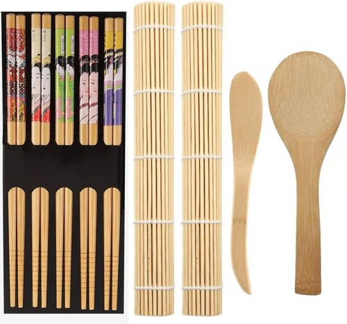 Sushi set aus bambus - sushi-set,