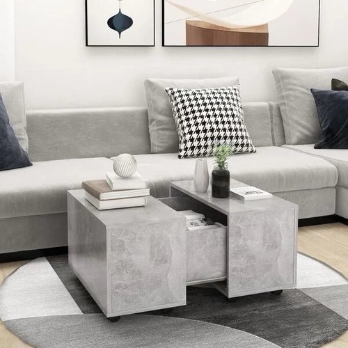 Tinkaro couchtisch betongrau - couchtisch,