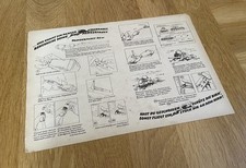 Original Wehrmacht Panzerfaust Bedienungsanleitung Panzerknacker Militaria 2wk