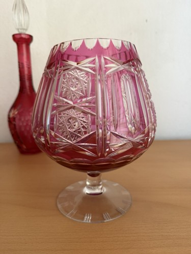 Große bleikristall vase - große,