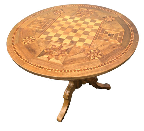 Runder biedermeier - ,