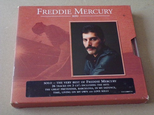 Freddie mercury solo - solo, [3cd
