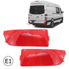 2 x Stoßstangen Reflektor Rückstrahler Rücklicht Für Sprinter W906 VW Crafter E1