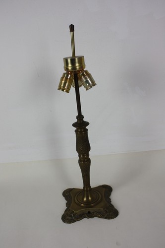 Lampenfuss messingbronze antik - lampenfuss,