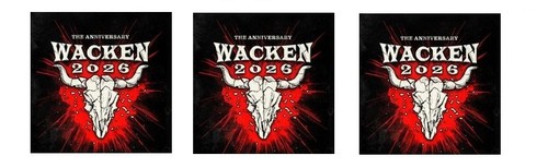 Wacken aufkleber - wacken, 26